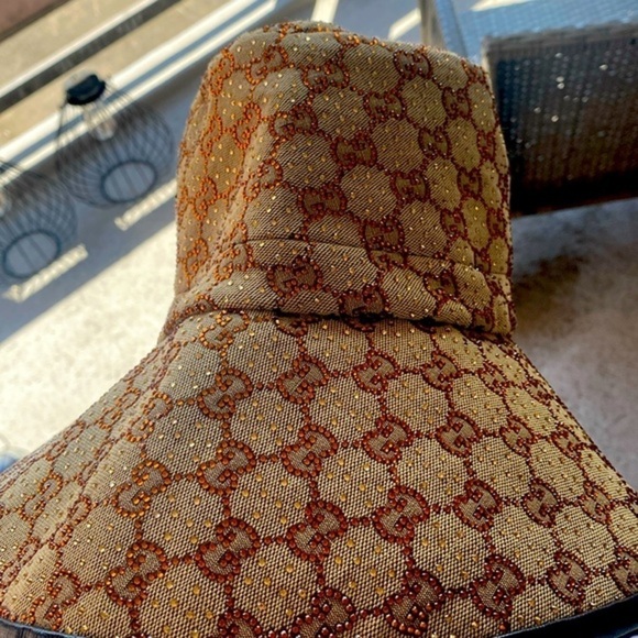 Gucci Hat super exclusive & Limited Edition Bucket Hat with Crystals NWT - Picture 4 of 16